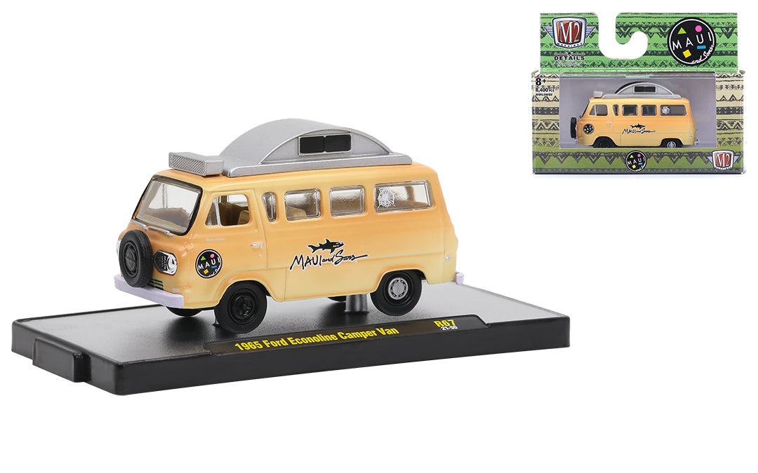M2 - 1965 Ford Econoline Camper Van *MAUI and SONS*, yellow