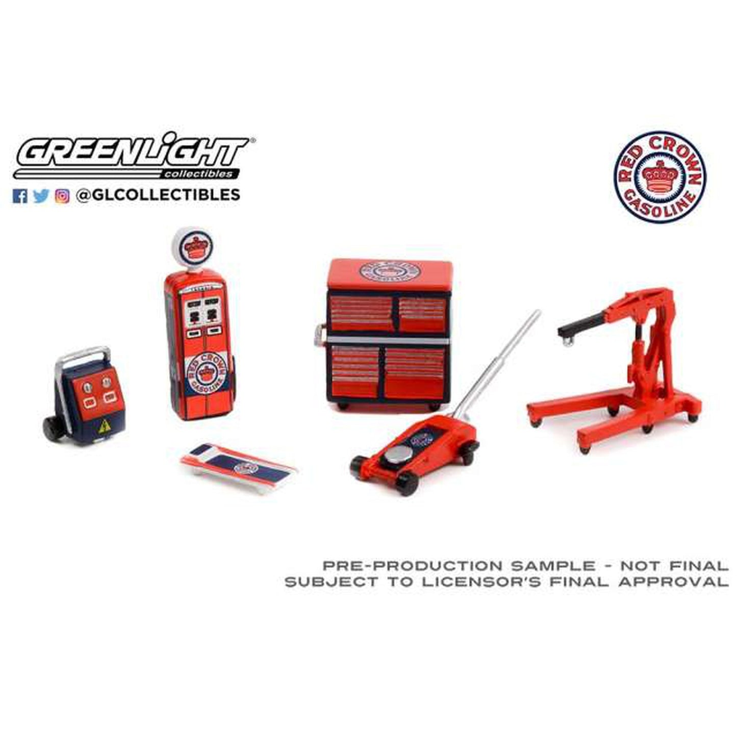 Greenlight - 1/64 Red Crown Gasoline - Shop Tools&Accessories