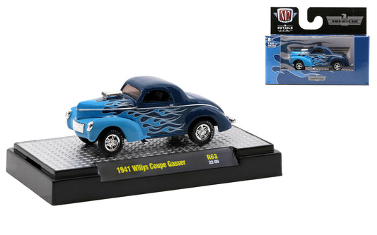 M2 - 1941 Willys Coupe *GASSER*, blue