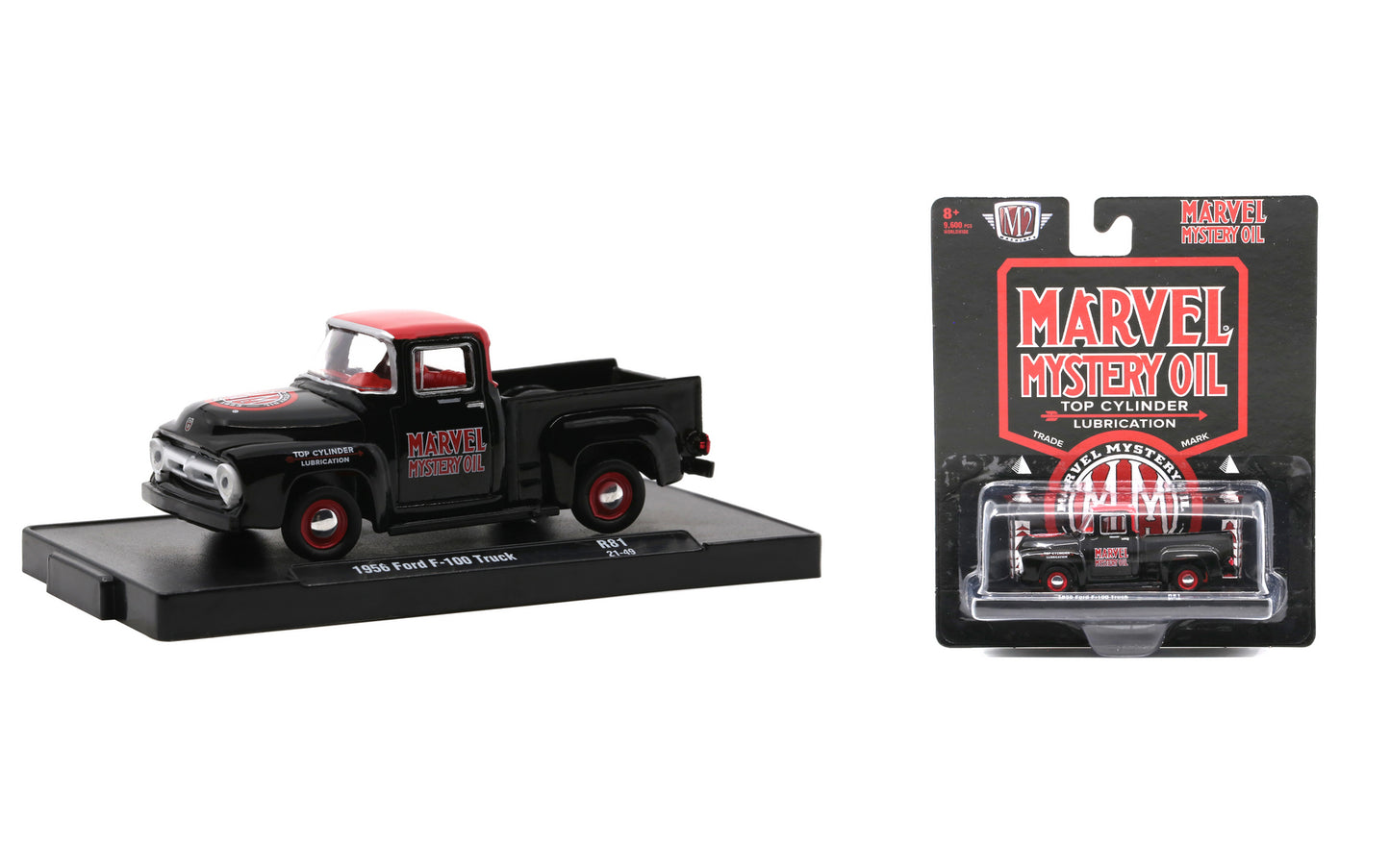 M2 - 1956 Ford F-100 Truck *Marvel Mystery Oil*, black