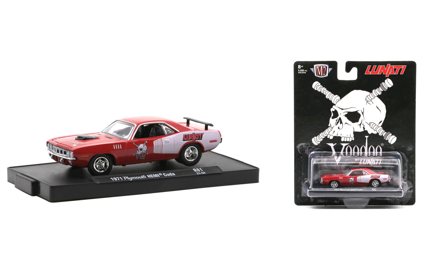 M2 - 1971 Plymouth Hemi Cuda *Lunati*, rallye red