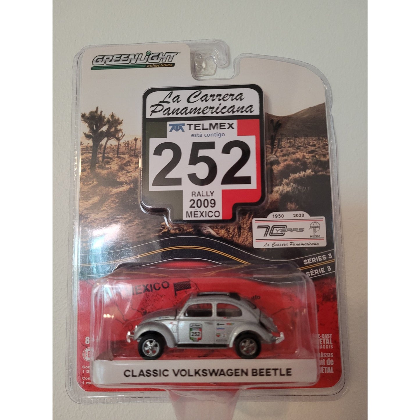 Greenlight - Classic Volkswagen Beetle Silver