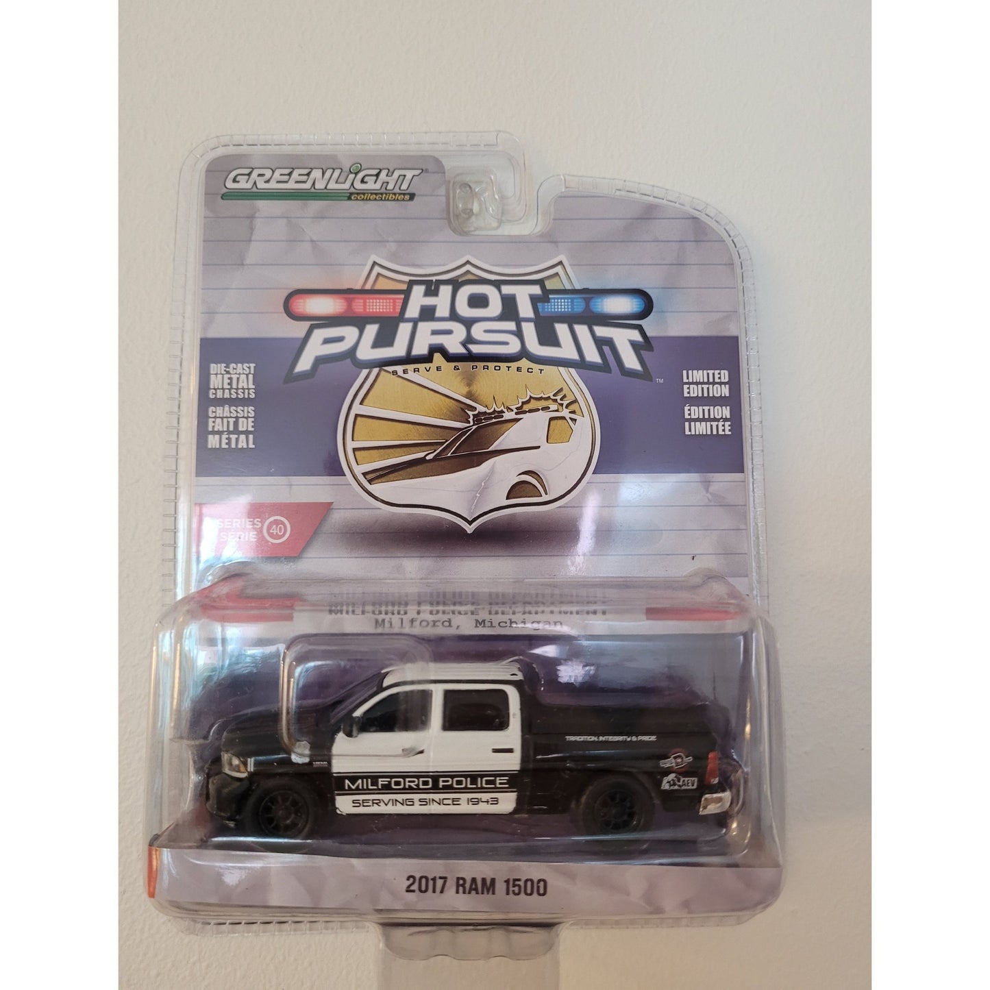 Greenlight - 2017 Ram 1500 - Milford Police Department, Milford Michigan