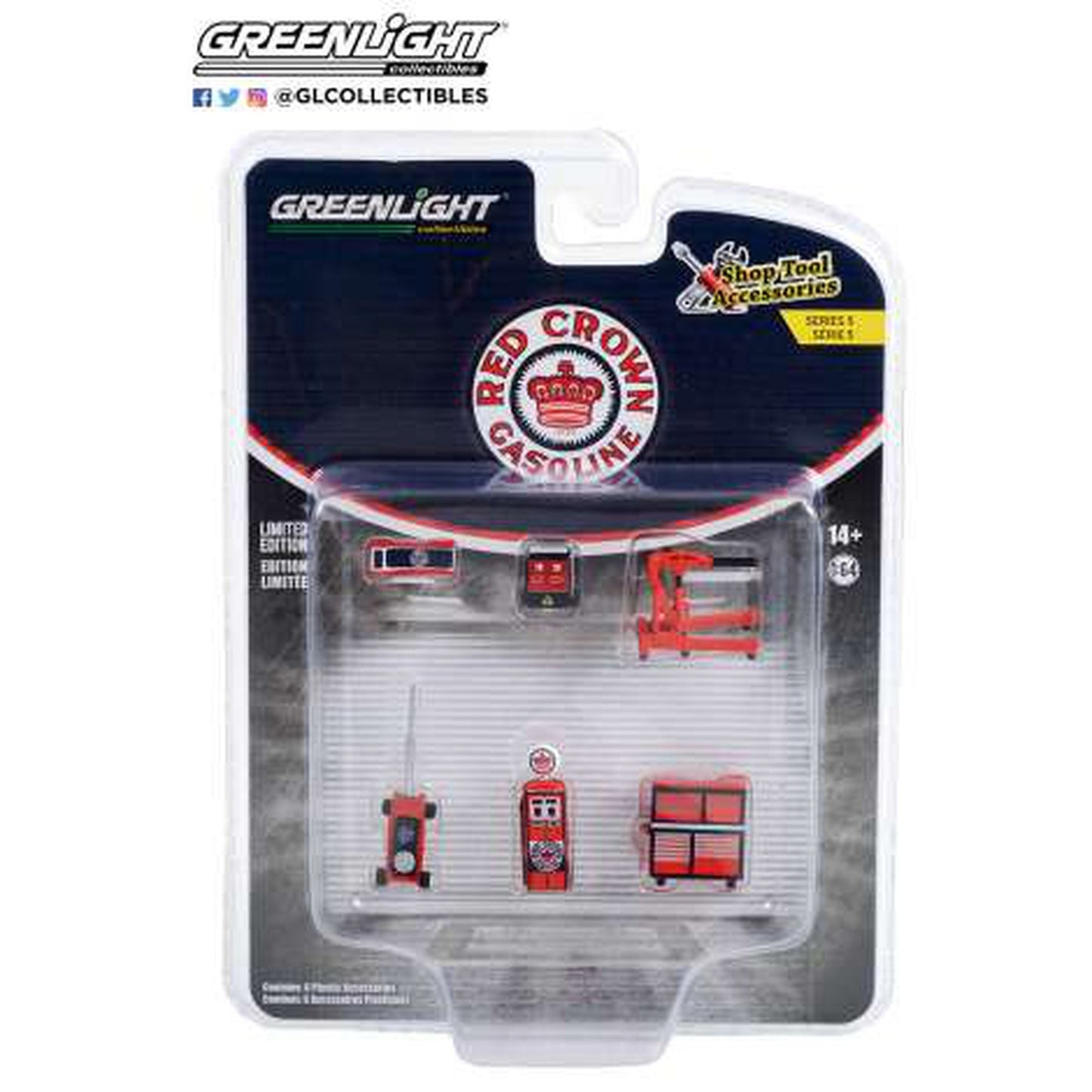 Greenlight - 1/64 Red Crown Gasoline  - Shop Tools&Accessories