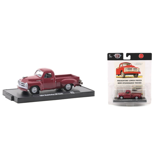 M2 - 1/64 1954 Studebaker 3R Truck, red